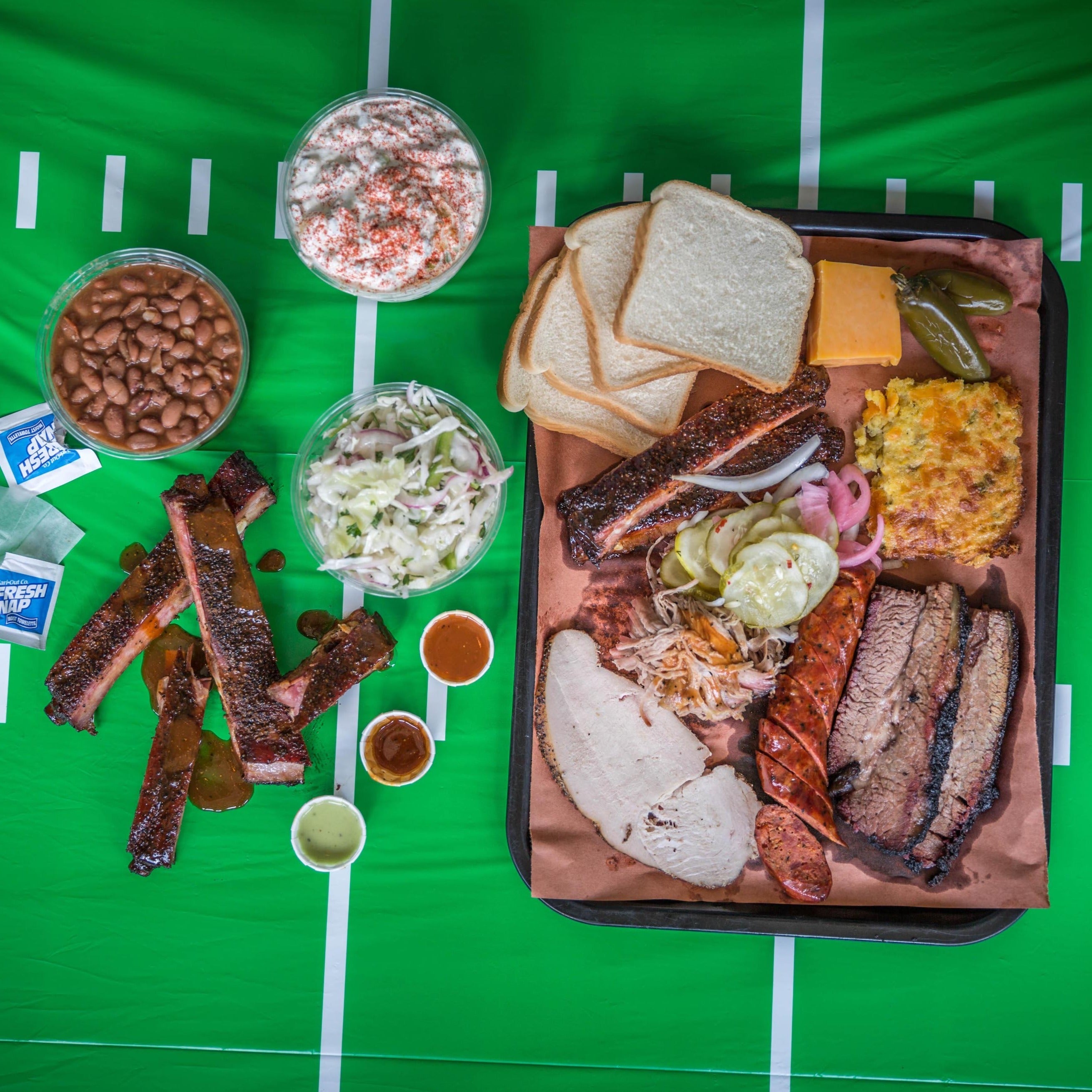 Touchdown Trinity - Lewis Barbecue