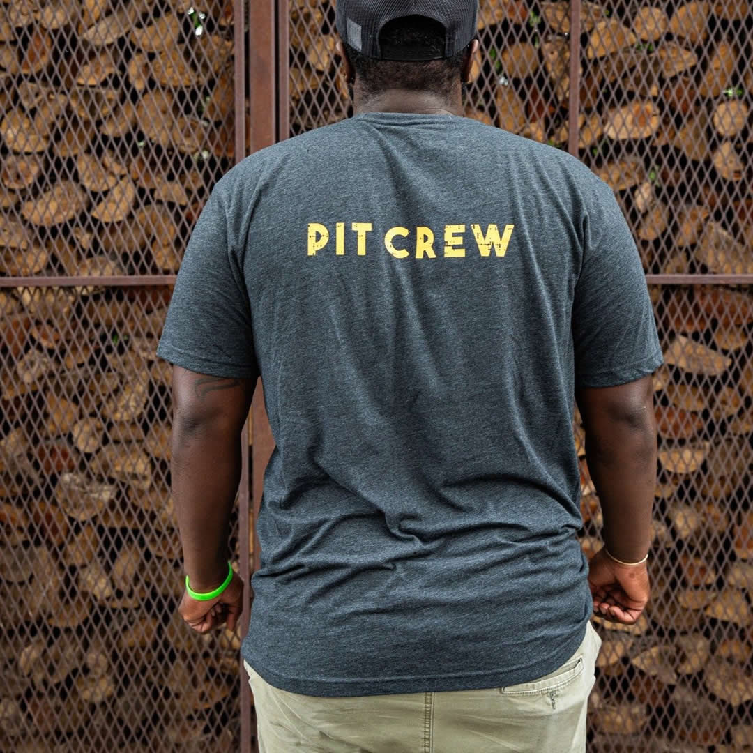 Lewis BBQ Pit Crew T-Shirt Back