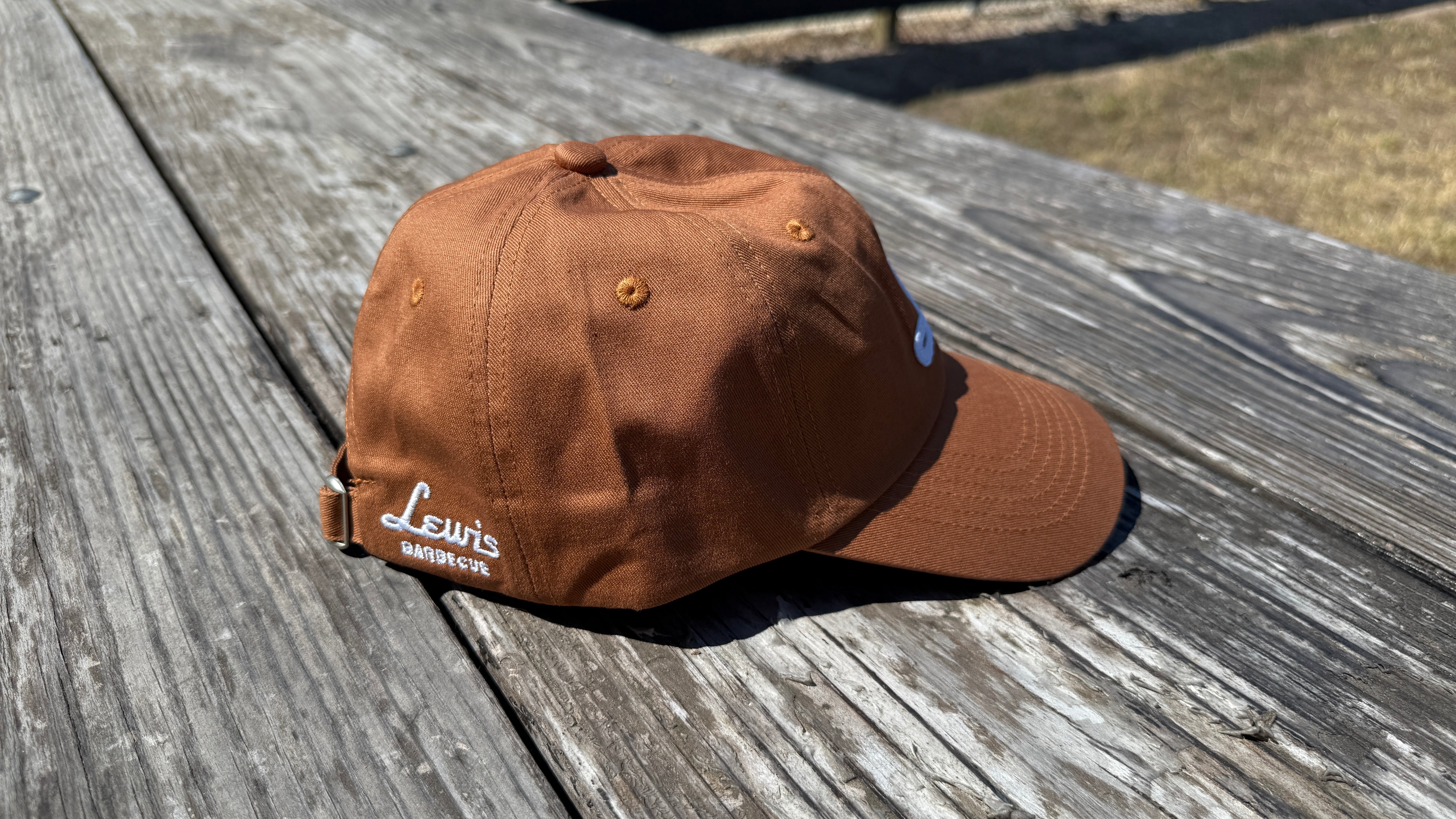 Orange "L" Dad Cap