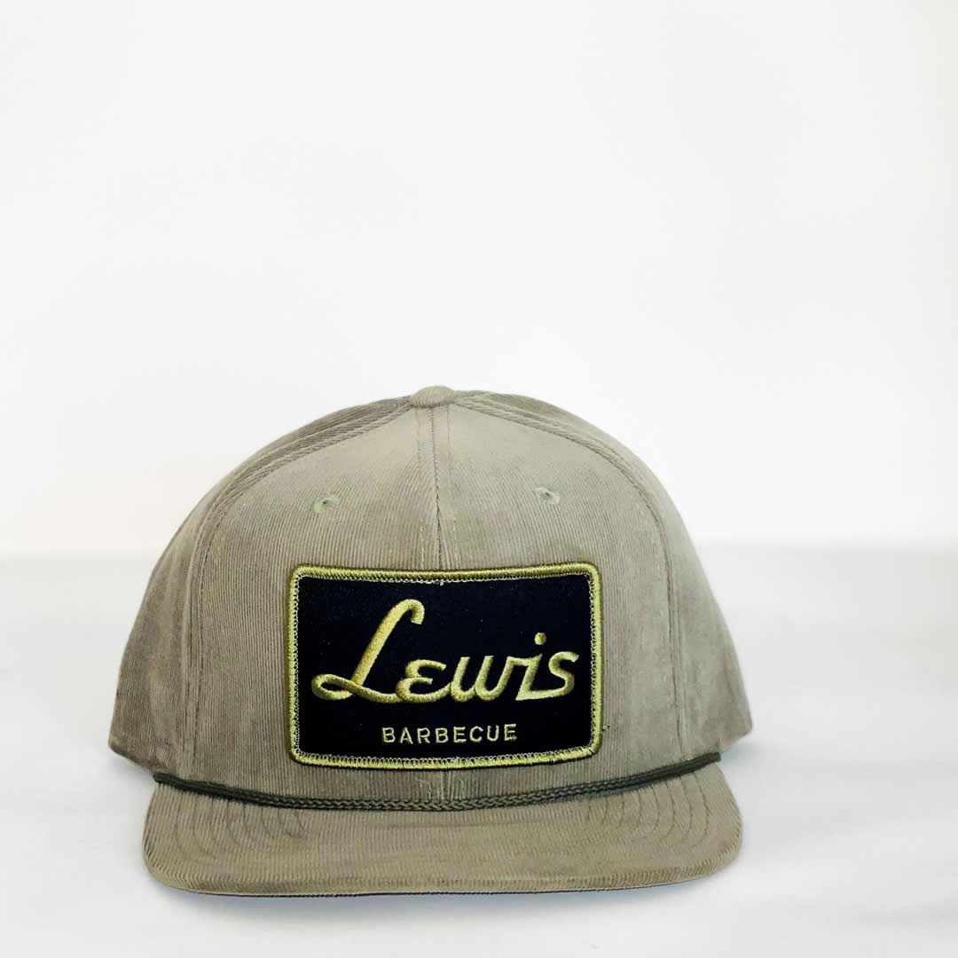 Lewis BBQ Corduroy Hat