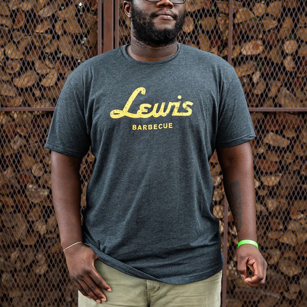 Lewis BBQ Pit Crew T-Shirt Front